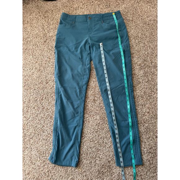 KUHL Woman's Jeans/Pants 6 SHORT (Petite), Teal/Blue, Lightweight performance - Picture 7 of 15